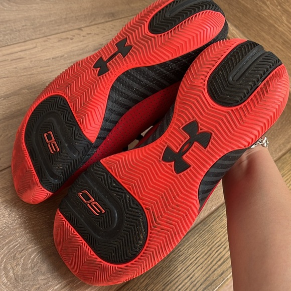 Under Armour SC 3Zero 3 Red size 10 basketball shoes - Picture 7 of 9